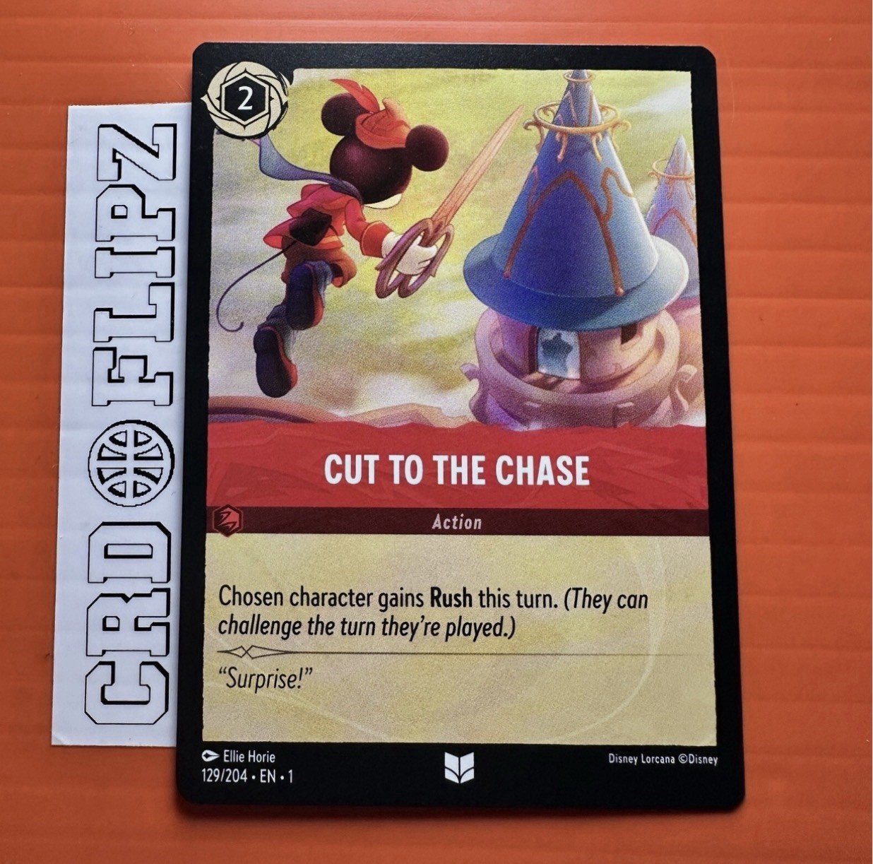 Disney Lorcana Cut To The Chase 129/204 Uncommon NM TCG