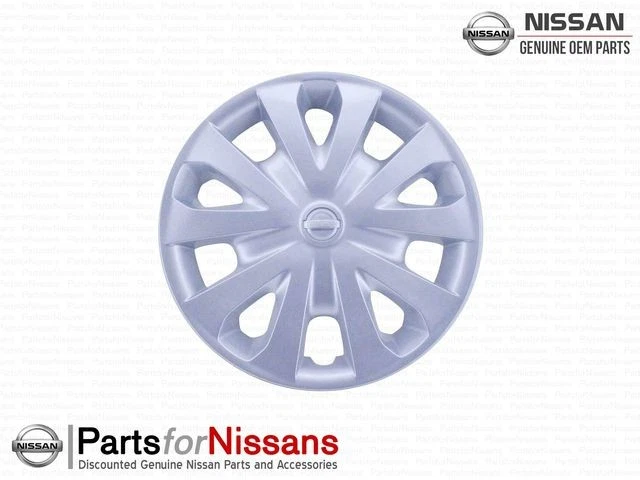 Tampa de cubo de tampa de roda genuína Nissan 2012-2019 Versa 15" - Imagem 2 de 4