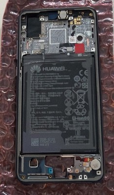 Original Huawei P20 Mittelrahmen Tasten Rahmen + Akku Accu HB396285ECW NEU