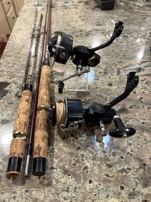 Garcia Mitchell 524 And Garcia Mitchell 510 Fork Foot Reels +