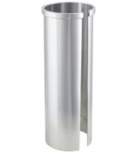 Sunlite Alloy Seatpost Shim 25.4 x 30.8 mm OD Diameter Alloy 51616 Silver Bike