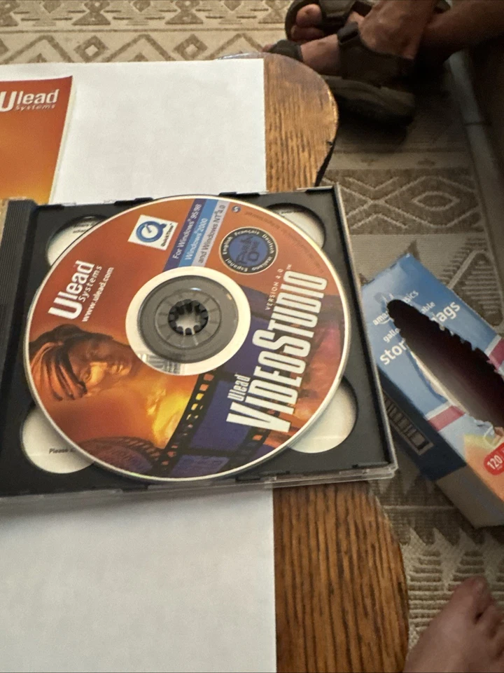 VTG Ulead Systems Video Studio Version 4.0 Creating Vídeos New ! No Box - Image 3 of 4