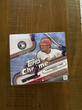 2025 Topps Chrome Update MLB Baseball Jumbo Series Hobby Box NEW SEALED In Hand