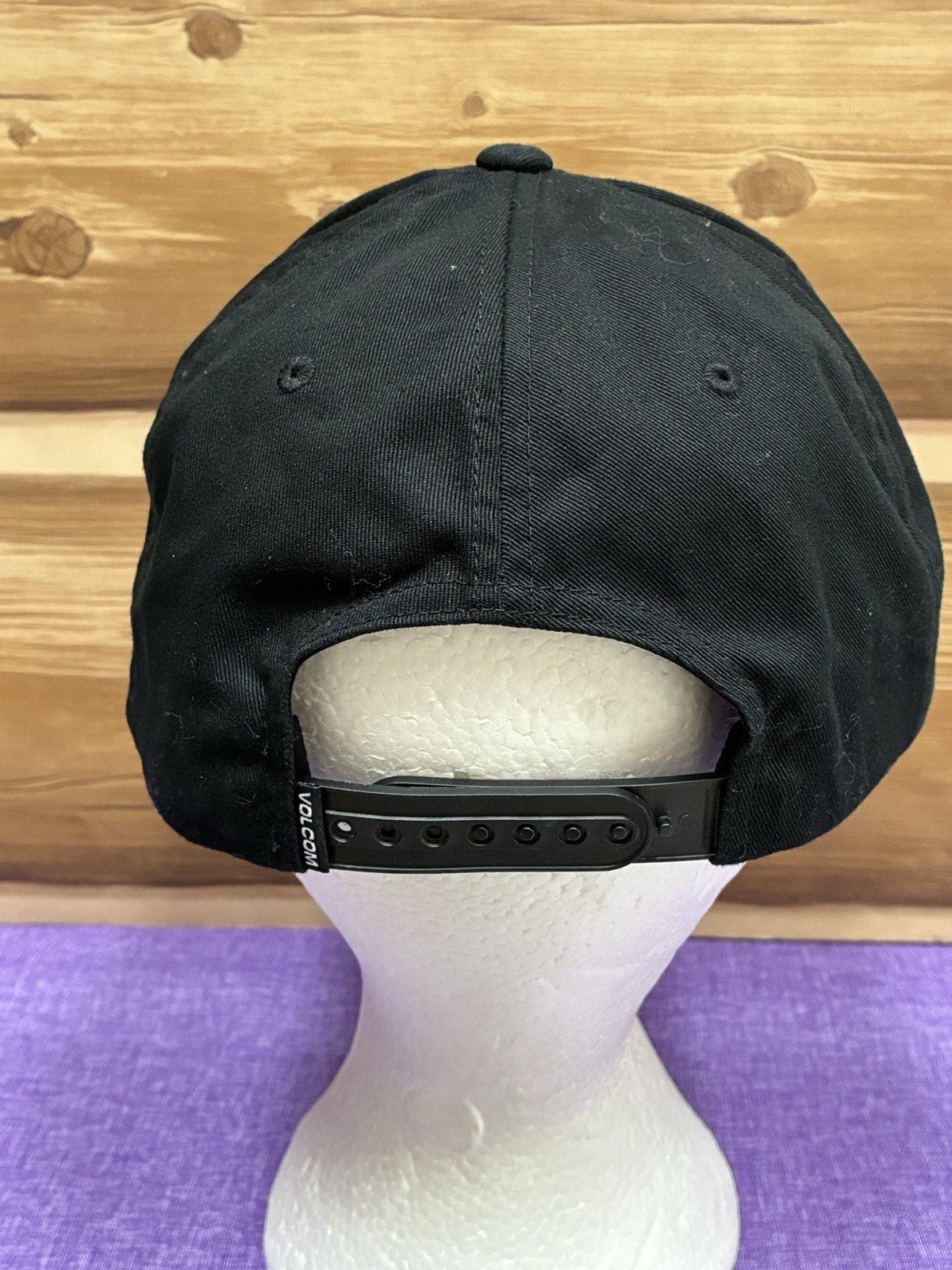 Volcom Hat Cap Men Black Snapback Adjustable Surf… - image 5