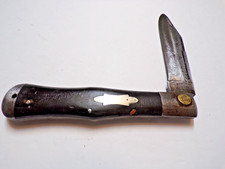 VINTAGE 1876-1941 ULSTER KNIFE CO. ELLENVILLE NY " Coke Bottle " Pocket Knife