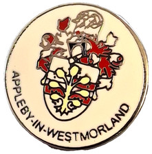 Appleby-in-Westmorland Town Small Pin Badge Cumbria
