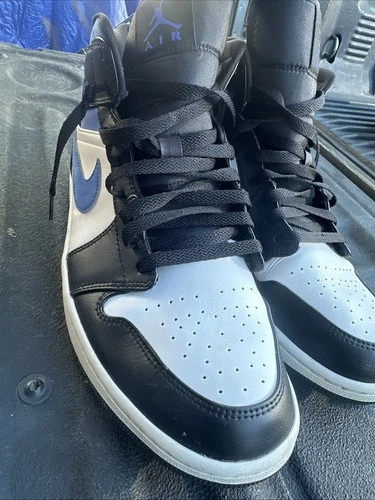 Nike Air Jordan 1 Mid "Racer Blue" sneakers Mens 13 No Box Used