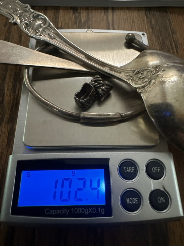 Sterling Silver 102.4 Grams For Scrap Or Use
