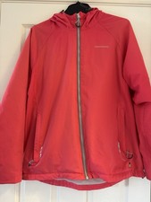Craghoppers Women’s AquaDry Waterproof Jacket UK 14 DofE Recommended Coral Red