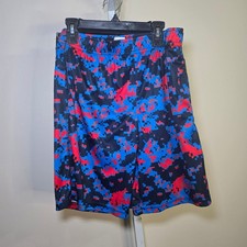 Athletic Works Boys XL 14-16 Active Shorts Bundle 5pk Digital Camo DriWorks Mesh