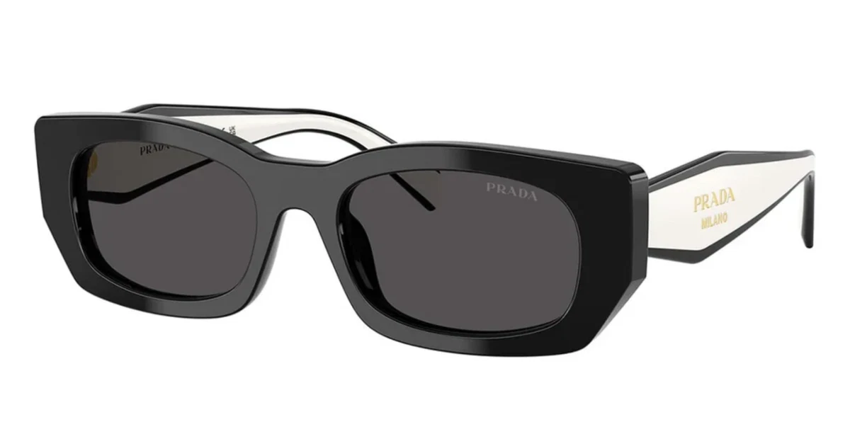 PRADA Gray Square Sunglasses for Women for sale | eBay