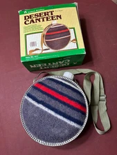 Vintage Academy Broadway 4 Quart Desert Canteen With Original Box, Item No. 477
