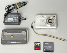 Appareil photo numérique Casio Exilim EX-Z75 7.2MP Digital Camera Silver Tested