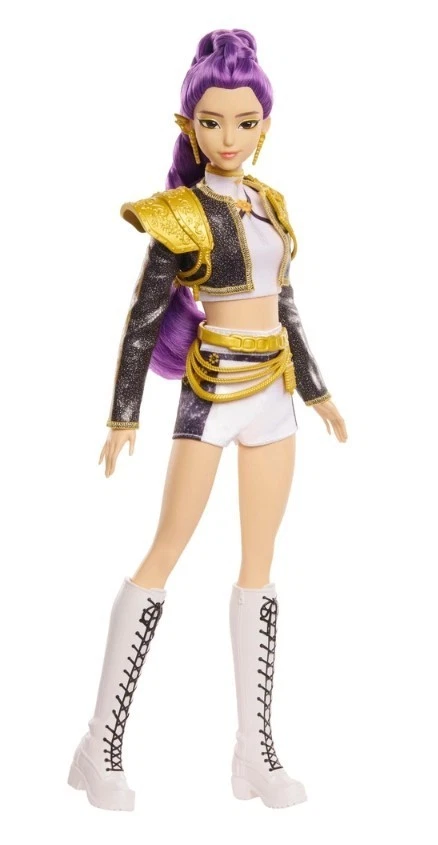 Muñeca Mattel KPop Demon Hunters Rumi Netflix canta "Golden" 4 años y +