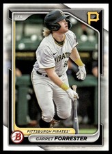 Garret Forrester 2024 Bowman Prospects #BP148 Pittsburgh Pirates 29353 Baseball