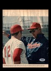 Ted Williams PSA DNA Signed 8x10 Photo Vintage Autograph Senators