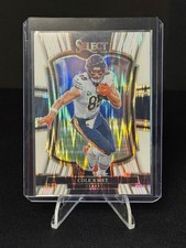 2025 Select Cole Kmet White Prizm Shock /799