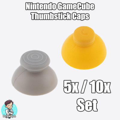 5 x / 10x  Set Ersatz Analog Stick Kappen für Nintendo Gamecube NGC Controller