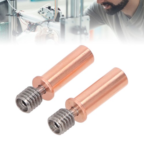 Bimetallic Heatbreak 2PCS Ti Alloy And Copper 3D Printer Heat Break For Kobra 2 - Picture 9 of 12