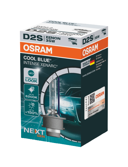 Osram 66240CBN 6200k. Bulbi auto D2S XENARC D2S