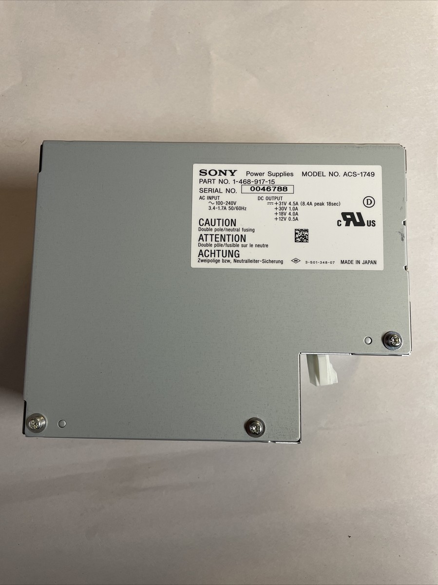 Sony Hybrid Graphic Printer UP-970AD PSU Power Supply ACS-1749 @MB129 | eBay Sony Hybrid Graphic Printer UP-970AD PSU Power Supply ACS-1749 @MB129 | eBay