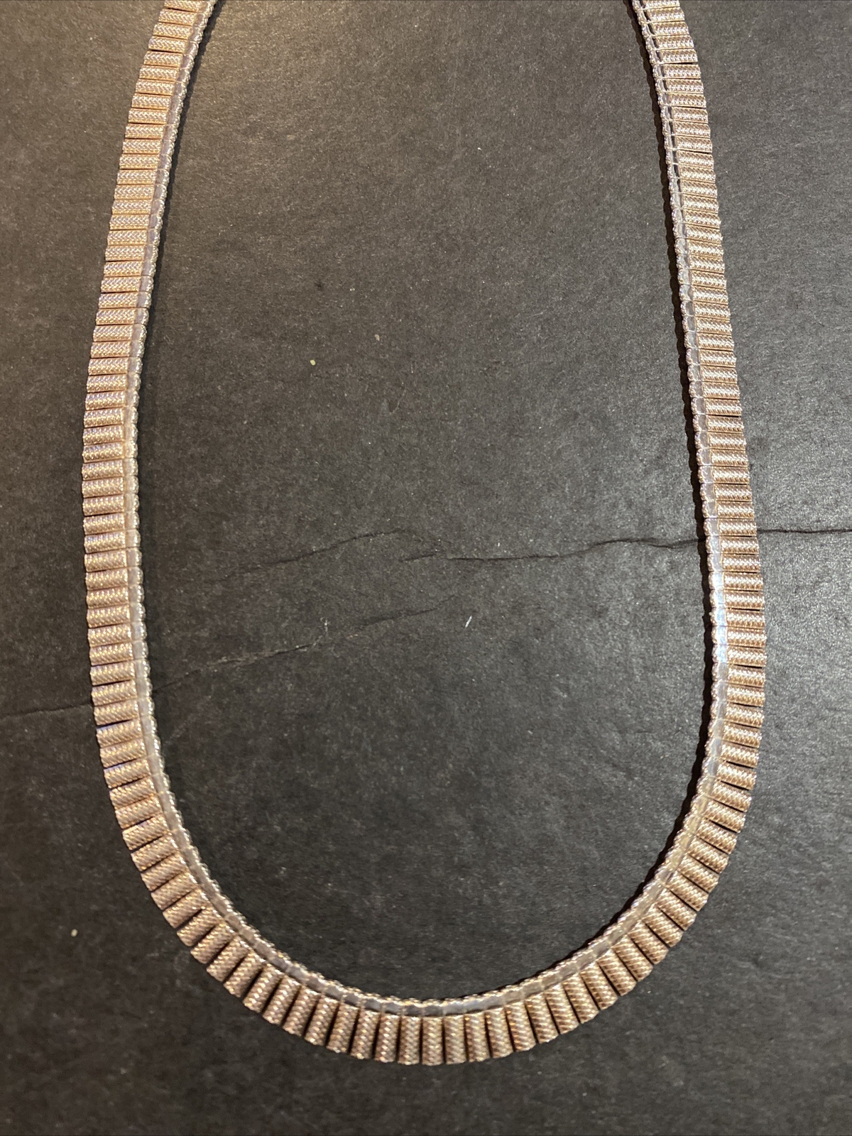 925 FLEXIBLE Sterling Silver Statement Necklace I… - image 4