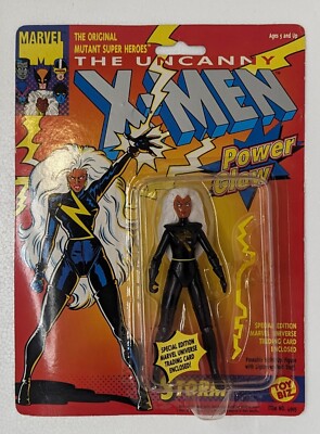 Uncanny X-Men Storm Action Figure Power Glow Marvel Toybiz 1991 New NIB ...