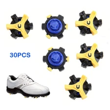 30 Soft Golf Shoe Spikes Replacement Cleats Fast Twist Tri-Lok Fit Footjoy Champ