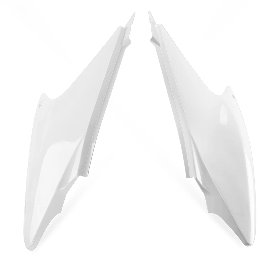 Placa de número de cubierta lateral izquierda + derecha para Honda CRF150F CRF230F 2003 2004-2014 Foto 4 de 4