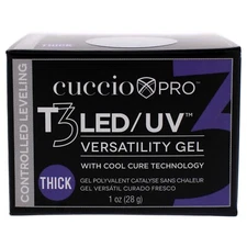Cuccio T3 CONTROLLED LEVELING Cool Cure Sculpting LED/UV gel 1oz (28g) 6 colors