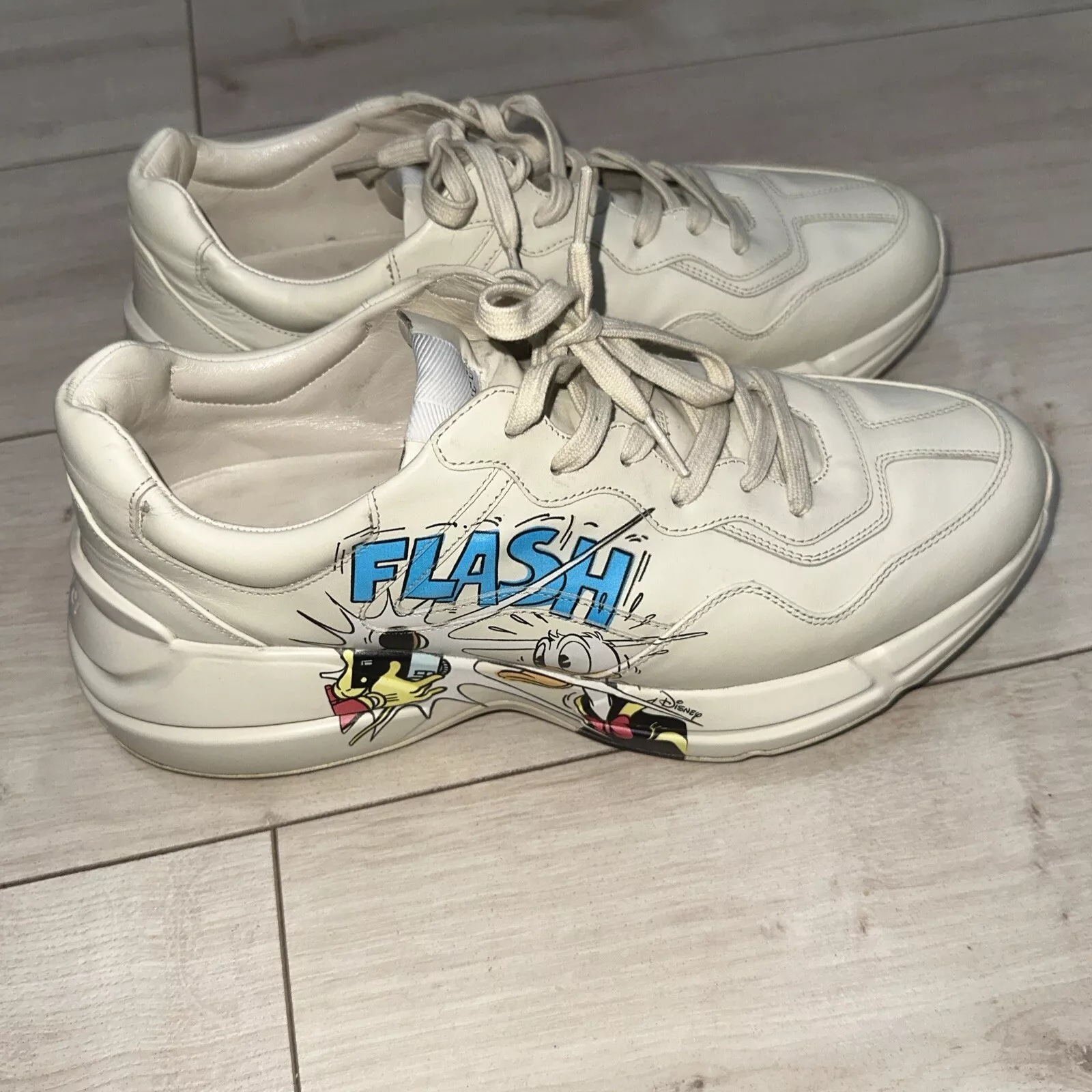 Chaussures Gucci Rhyton Disney Donald Duck « Flash » taille 10