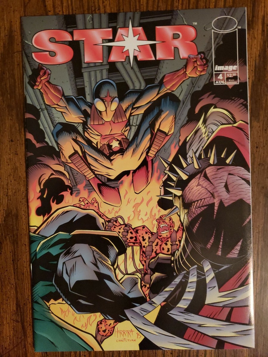 STAR #1-4 COMPLETE SET ~ VF-NM 1995 IMAGE COMICS ~ BEN