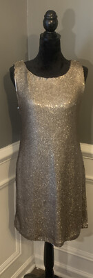 bb dakota gold sequin dress Handcrafted Fringe Sequin Halter Gown Black GOLD / 5XL