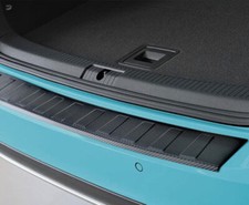 für TOYOTA AURIS II KOMBI 2012-2015 LADEKANTENSCHUTZ EDELSTAHL TR Carbon