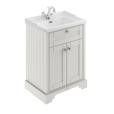 Hudson Reed Old London 600mm 2 Door Vanity Unit Ceramic Basin Sand