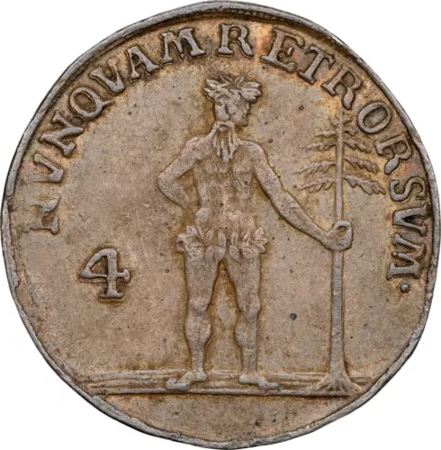 1764 IAP German States Brunswick Wolfenbuttel 4 Mariengroschen NGC XF 45 Germany