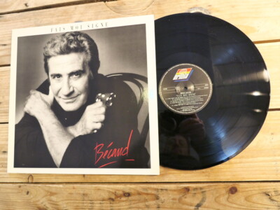 BECAUD BECAUD FAIS MOI SIGN 33T LP VINYL EX COVER EX ORIGINAL 1989