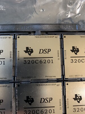 TMS320C6201GGP-200 TI DSP CPU BGA Vintage ORIG PKG NEW DSP320C6201