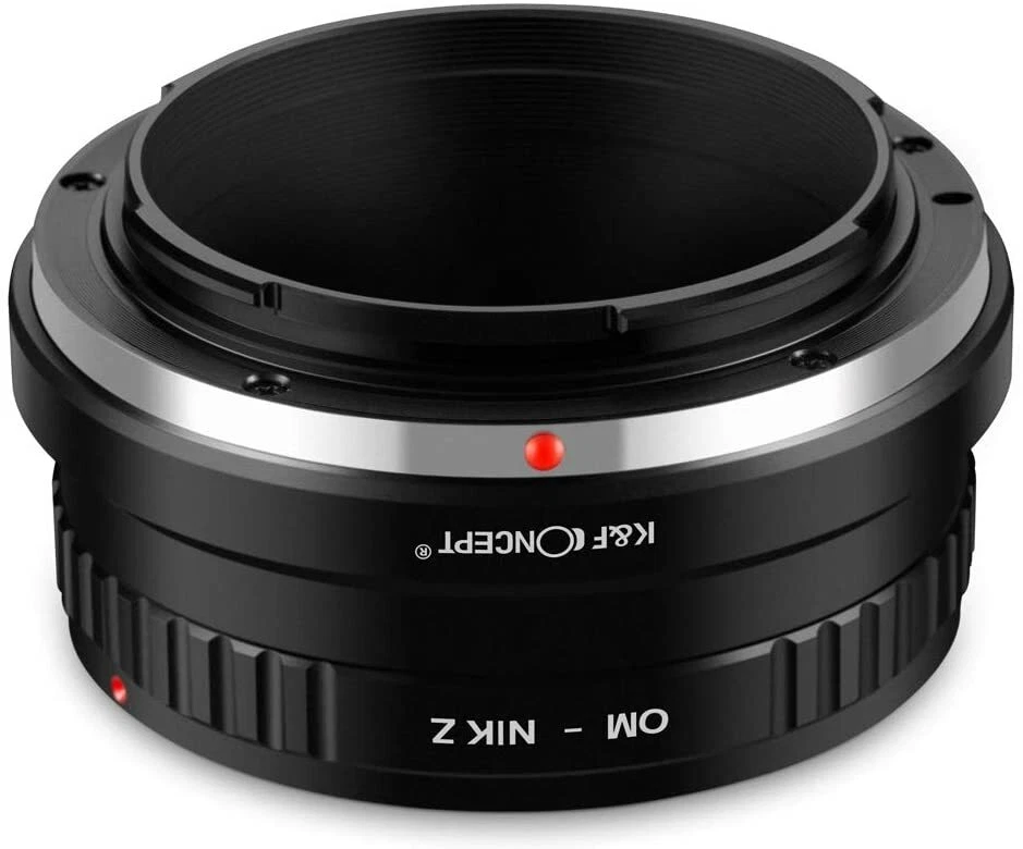 K&F Concept Manual Lens Adapter for Olympus OM Lens to Nikon Z Z6 Z7 Camera Body - Image 2 of 4