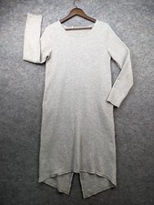 Anthropologie Moth Dress Womes Small Beige Crossback Sweater Midi Minimalist