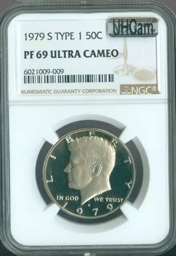 1979-S HALF DOLLAR KENNEDY PROOF NGC PF-69 ULTRA CAMEO MAC UHCAM QUALITY✔️