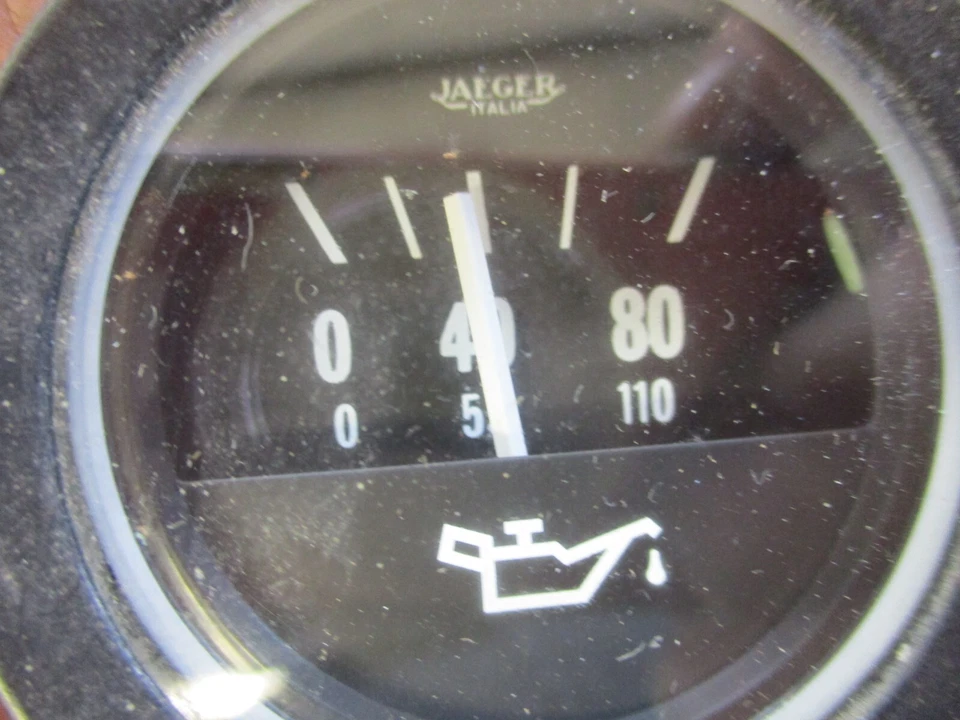 Fiat Opel Alfa Renault Lancia Öltemperatur Anzeige Instrument Ø52mm Jaeger NEU - Bild 4 von 4