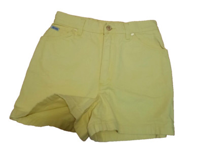 Escada  Shorts Gelb  Gr.  IT 38 DE 36 Top Zustand Bund 36 Länge 37 cm
