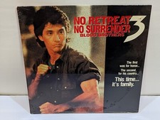 No Retreat No Surrender 3 Blood Brothers LASERDISC - NEW / SEALED