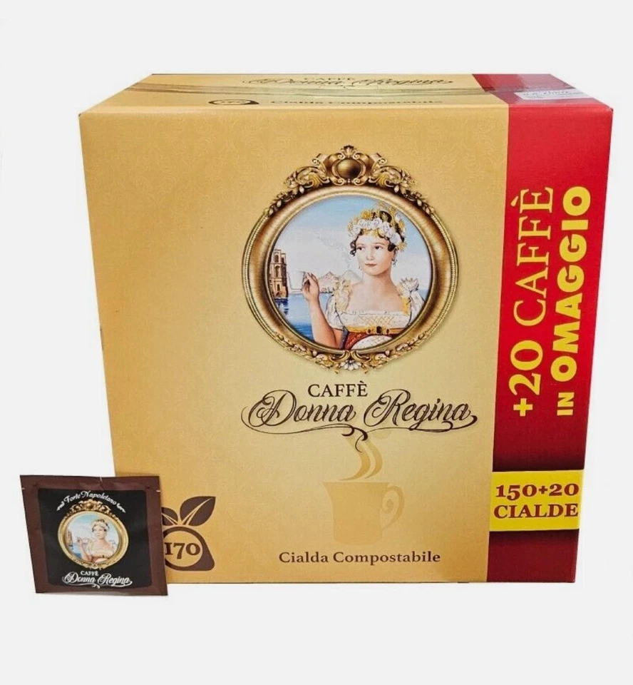 170 anzichè 150 Cialde Caffè Donna Regina Forte Napoletano Borbone Sped Veloce