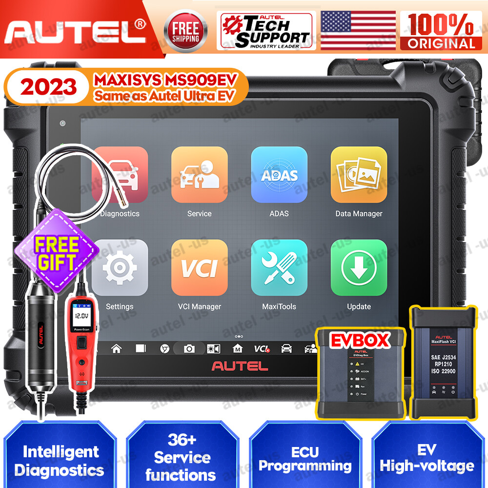 Autel MaxiSys MS909EV Intelligent EV Diagnostic Scanner J2534