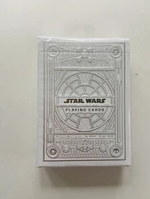 NEW Star Wars Playing Cards Theory11 White Set Deck