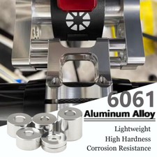 10 Pz Distanziatori Rotondi Filettati In Alluminio M3 M4 M5 M6 M8 Rondella Piatta Boccola Guarnizione Distanziatore Manica Distanziali (Color : 10mm, Size : M3 - Foto 10