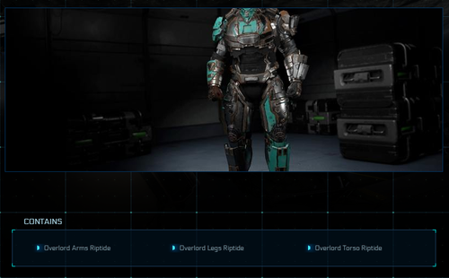 Pack D'armure Overlord Set & Casques Pour Star Citizen - Contenu Numérique PC, Neuf Scellé