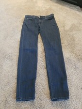 Women's Hudson Skinny Jeans Made In USA Size 27 Dark Wash